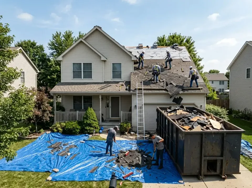 roof-replacement-debris-remova-004 — frequently asked questions, Cheapest Dumpster Rentals in Walton Hills, OH